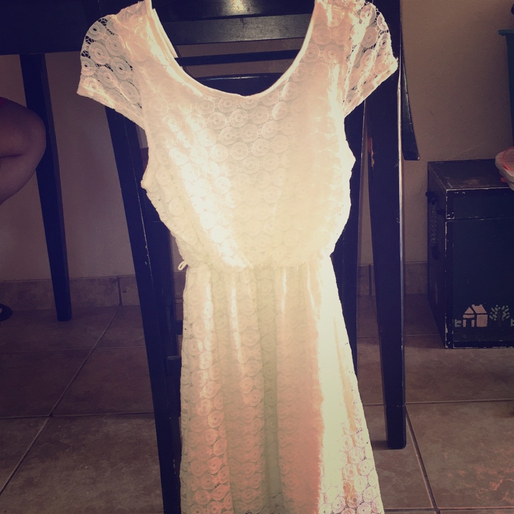 Off white lace dress